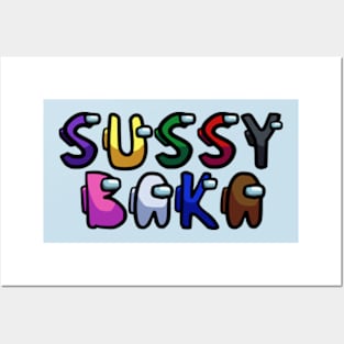 Sussy Baka Amongus Im Meme | Photographic Print