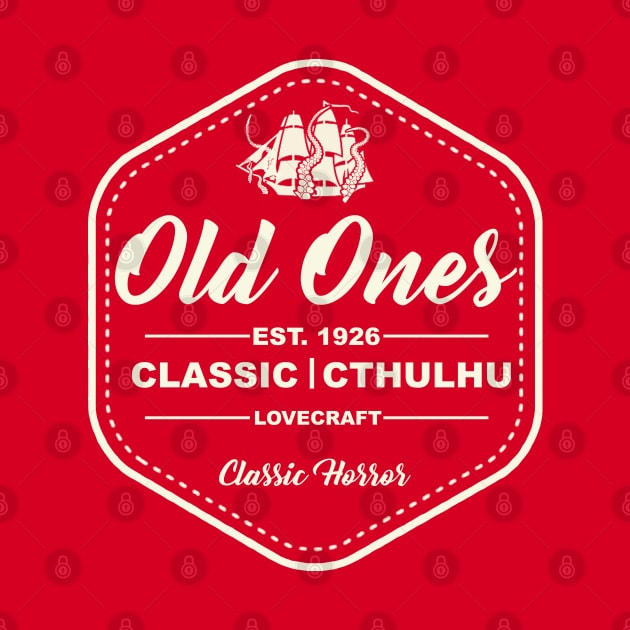 "Old Ones" Cthulhu Funny Aftershave Parody Design by DesignedForFlight