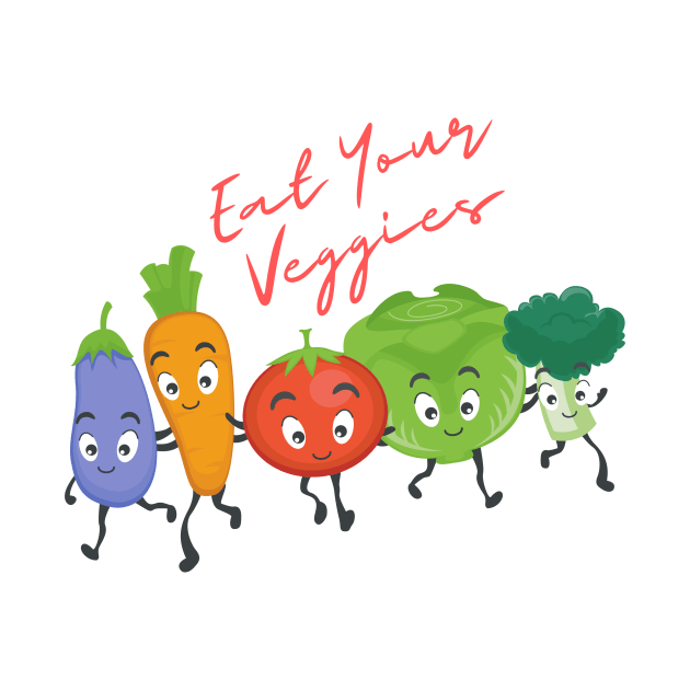 Eat Your Veggies by Whitelaw Tees