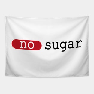 no sugar,  diet, sport Tapestry