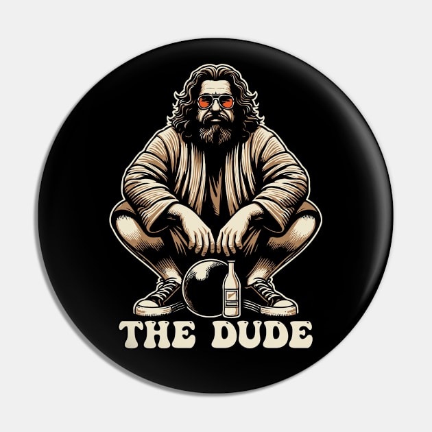 --- The Dude --- The Big Lebowski Pin by Trendsdk