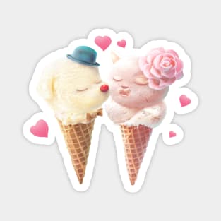 Ice Cream Love Magnet