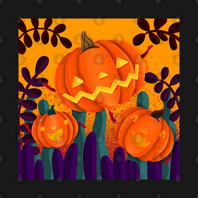 Happy Pumpkins by MarMi