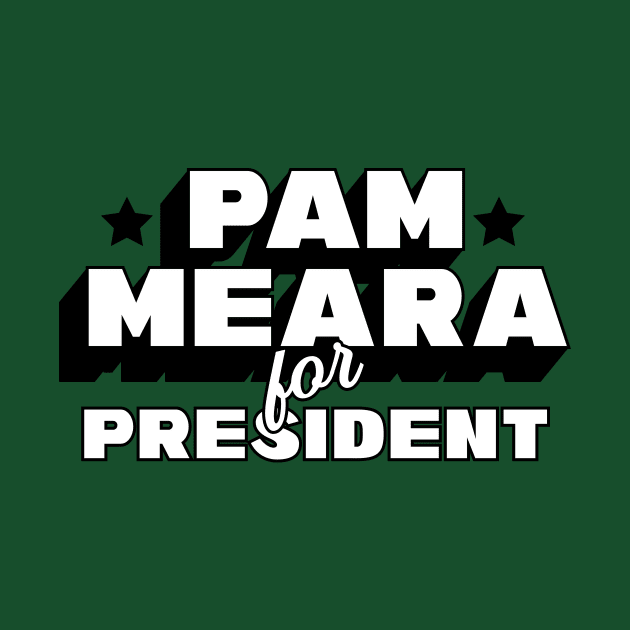 Pam for Pres Tee by lbergerdesign