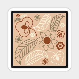 Henna Nature Florals Magnet