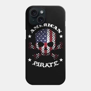 Flag Skull American Pirate Phone Case