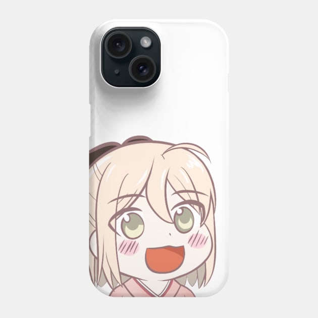 Sakura Saber OHAYOU! Phone Case by MemeShark