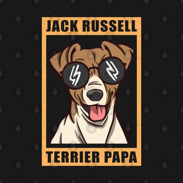 Jack Russell Terrier Dad Dog Owner by Streetwear KKS