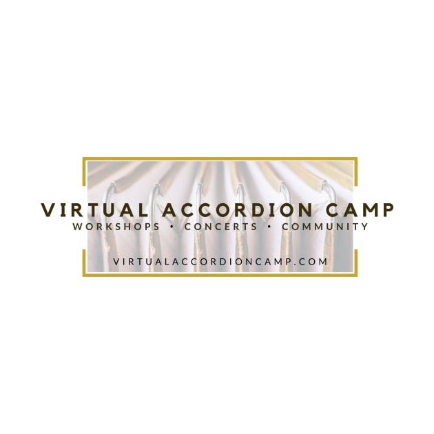 Virtual Accordion Camp (logo with tag) by Alex Cumming Music