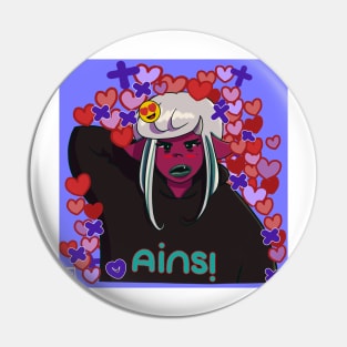 Ains! Lovely and cool demon girl Pin