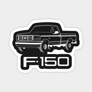 1992-1996 F150 White Print Magnet