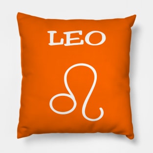 Leo Zodiac Sign Pillow