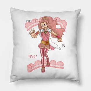 Pretty in Pink Porom Pillow