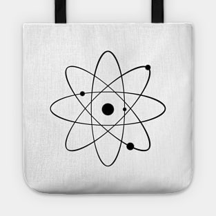 The Atom (icon symbolizes the atom in black) - ORENOB Tote