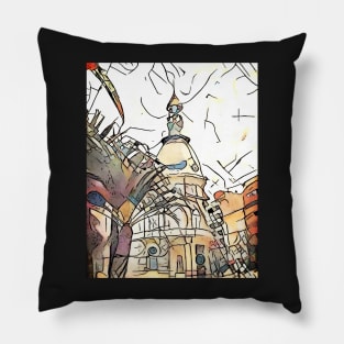 Kandinsky meets Cartagena, motif 7 Pillow