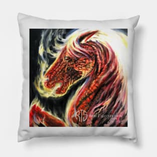 "Fire Horse" Pillow