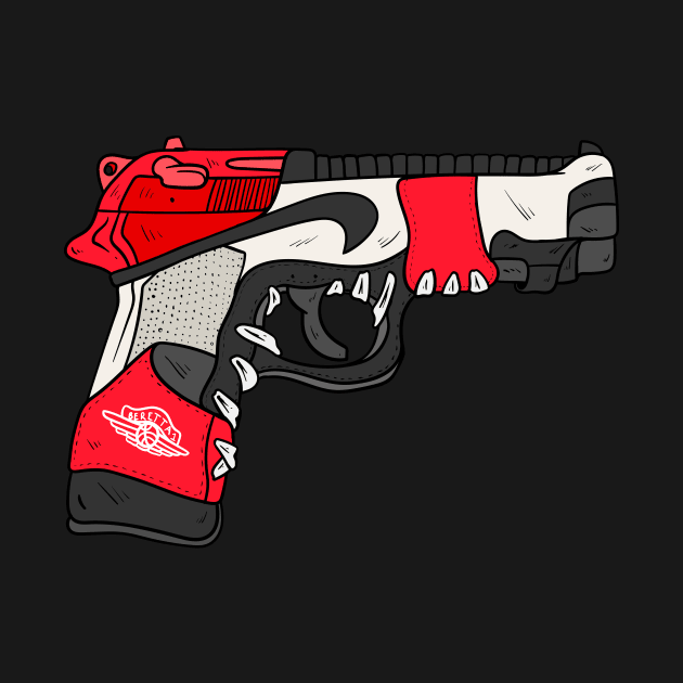 Sneaker Gun by CalebLindenDesign