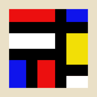 Inspired by Mondrian 2 T-Shirt