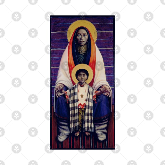 Hopi Barn Madonna & Child by JBG ICON