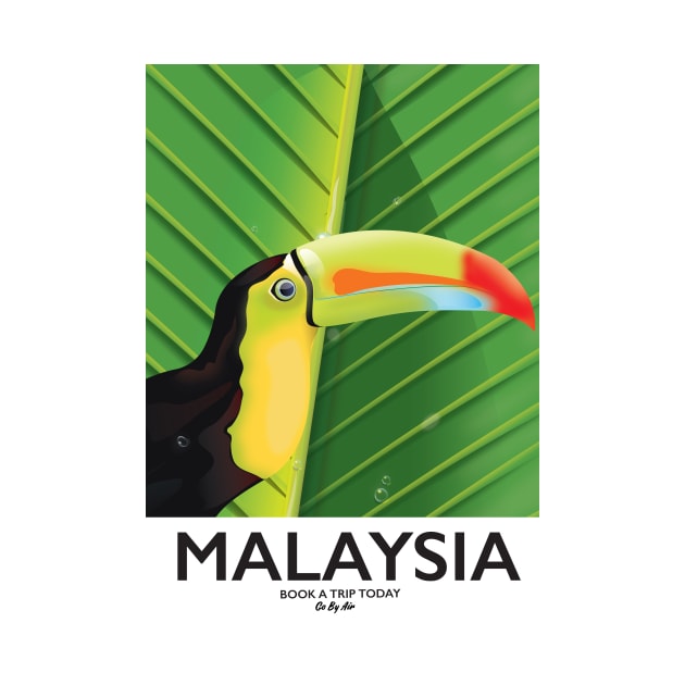 Malaysia Travel poster by nickemporium1