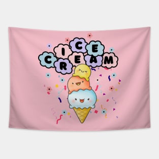 Ice Cream Lovers - Cute Ice Cream Tapestry