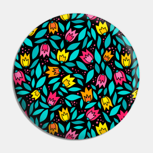 Tulip Flowers Pin