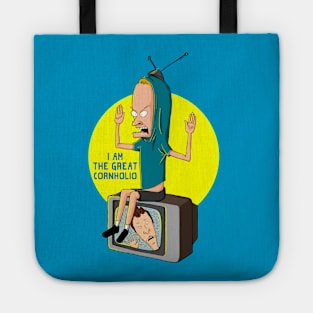 Cornholio and Butthead TV Tote