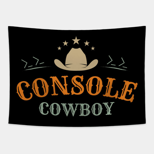 Console Cowboy Programmers T-shirt Tapestry by dipdesai