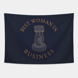 Best Woman in Business Tapestry