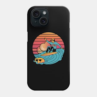 Summer full of surfing Phone Case