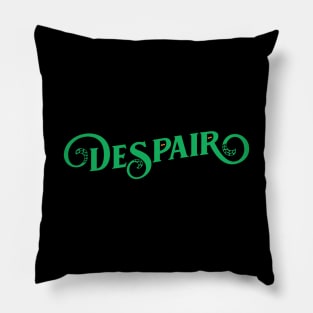 Despair Tentacles Cthulhu Typography Pillow