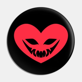 Evil Heart Pin