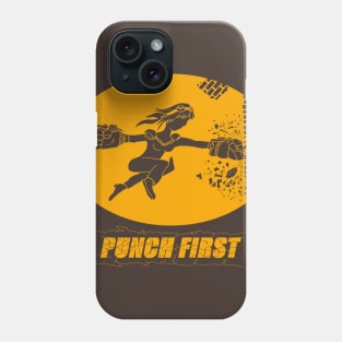 Punch First Phone Case