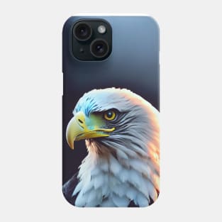 The great eagle on clear background Phone Case