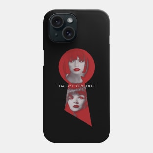 Talent Keyhole - Red Phone Case