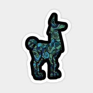 Funny giraffe colorful tshirt Magnet