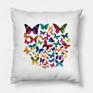 Artistic Flutterflies Pillow