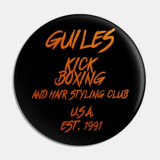 Guile's Kickboxing (Flame Edition) Pin