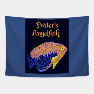 Potter's Angelfish Tapestry