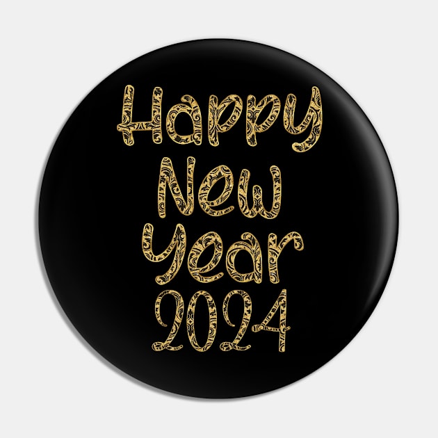 Happy New Year 2024 Pin by sarahnash