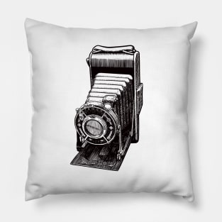 Vintage camera Pillow