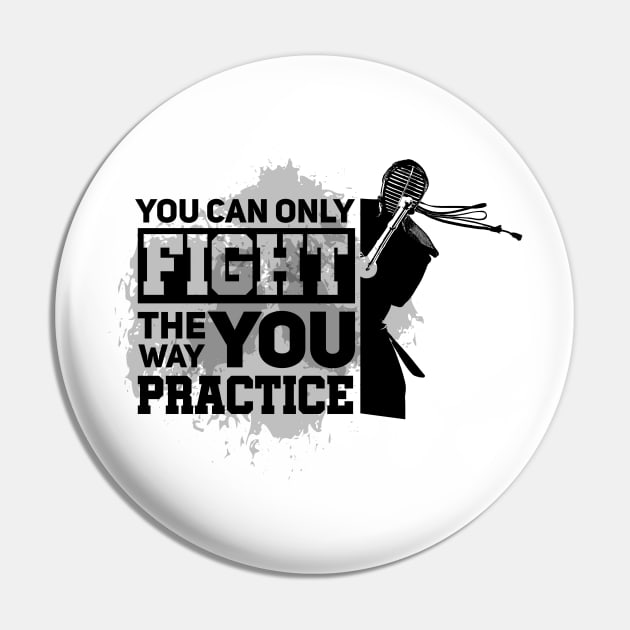 KENDO Motivational T-Shirt Pin by Arish Van Designs