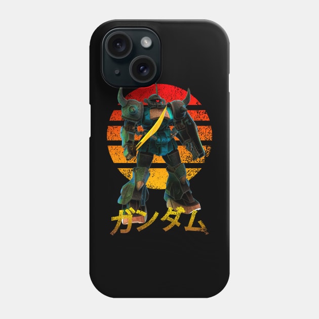 MS-07B Gouf Phone Case by gblackid