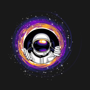 Black hole astronaut T-Shirt