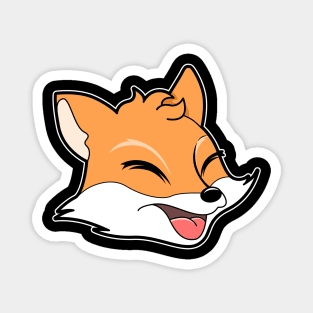 Cute Fox Head Magnet