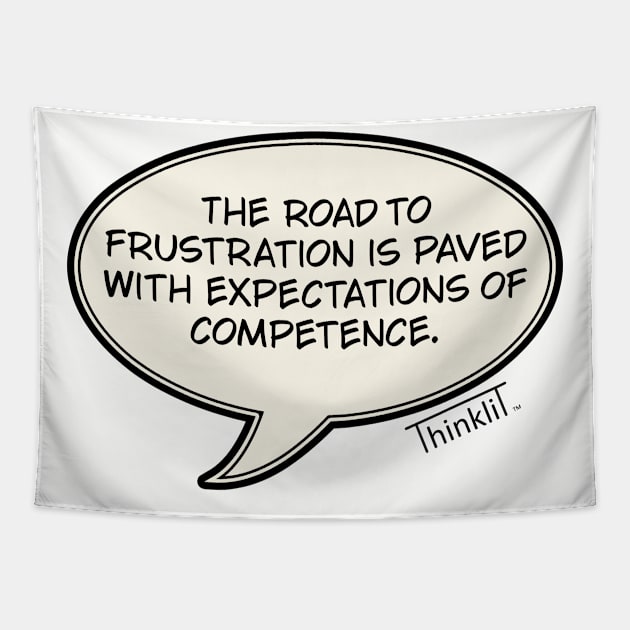 Road to Frustration Tapestry by ThinkliT