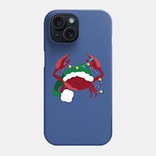 Not-so Crabby Christmas! Phone Case