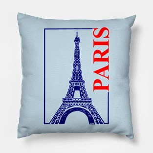 Paris-Eiffel Tower Pillow