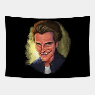 Willem Dafoe Caricature Tapestry