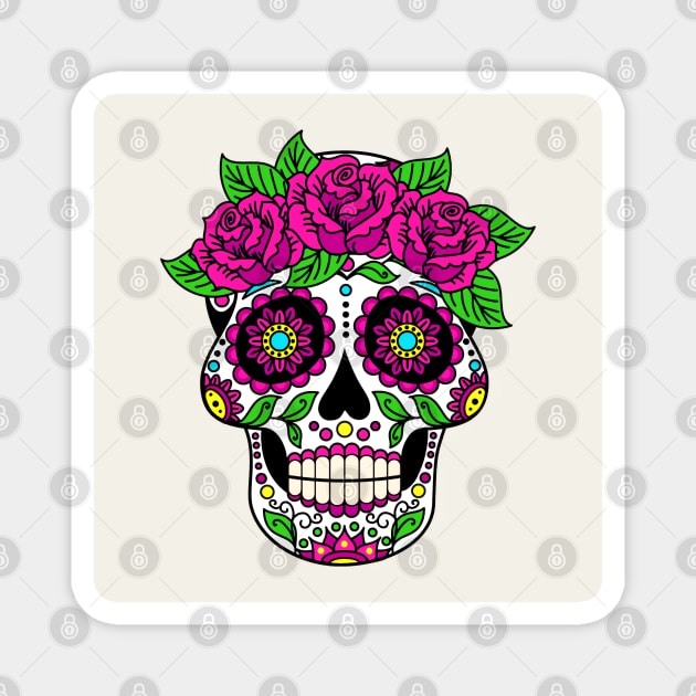 skull Magnet by youki